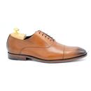Paolo Vandini Thistle Smart Mod Shoes in Tan Leather